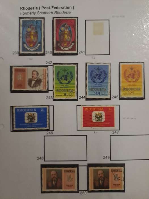 Rhodesia - Variety - Clearance sale