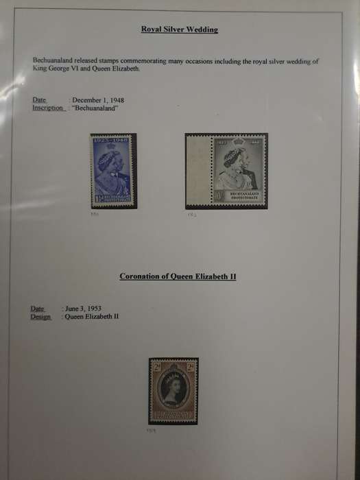 Bechuanaland Protectorate - No 131 - 137 - Clearance sale