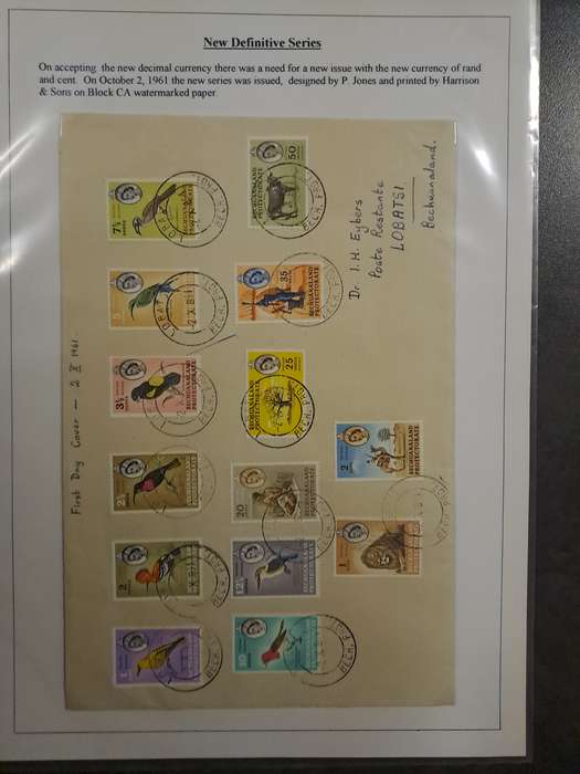 Bechuanaland Protectorate - No 164-177