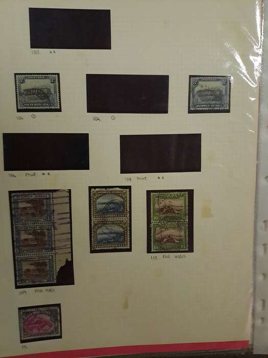 South West Africa - No 103-113