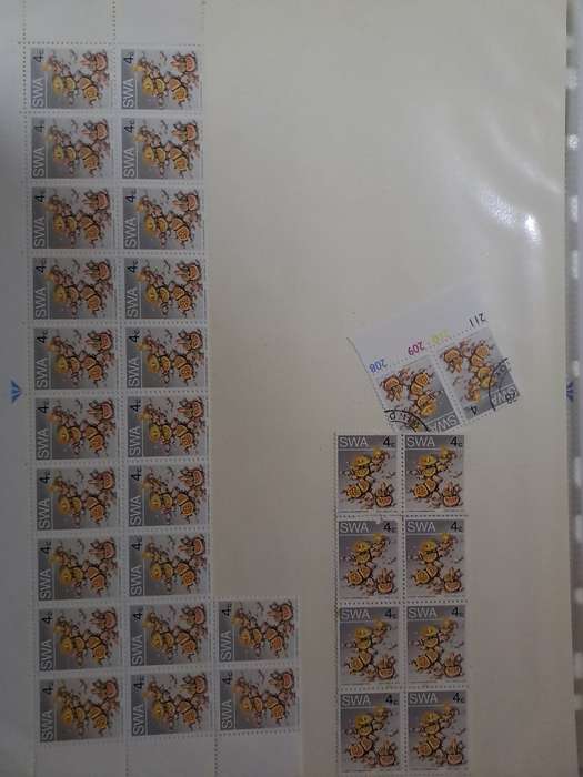South West Africa - No 236-268