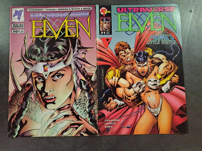 18 Malibu comics