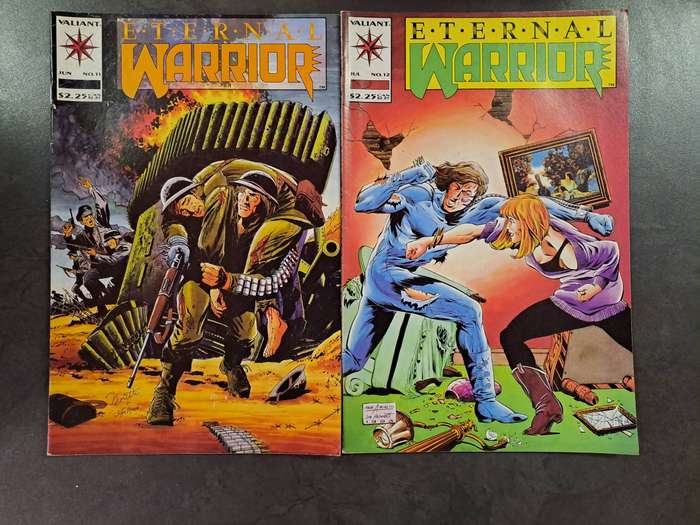 9 Valiant comics