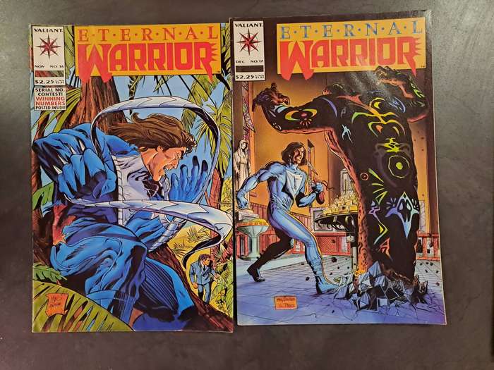 9 Valiant comics