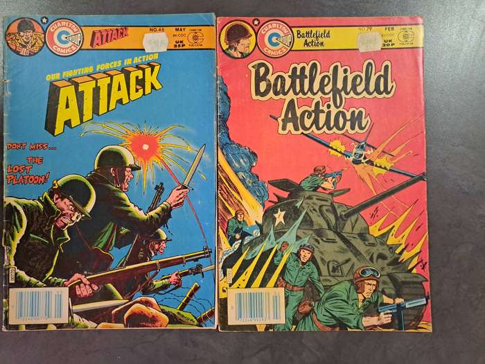 3 Charlton comics