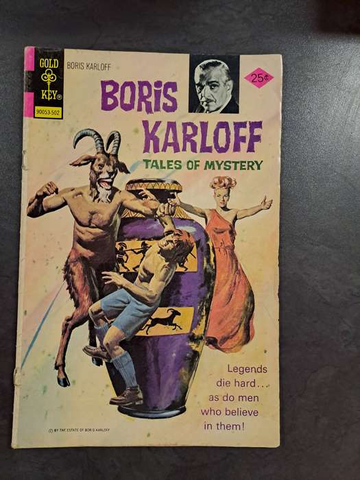 Boris Karloff comic