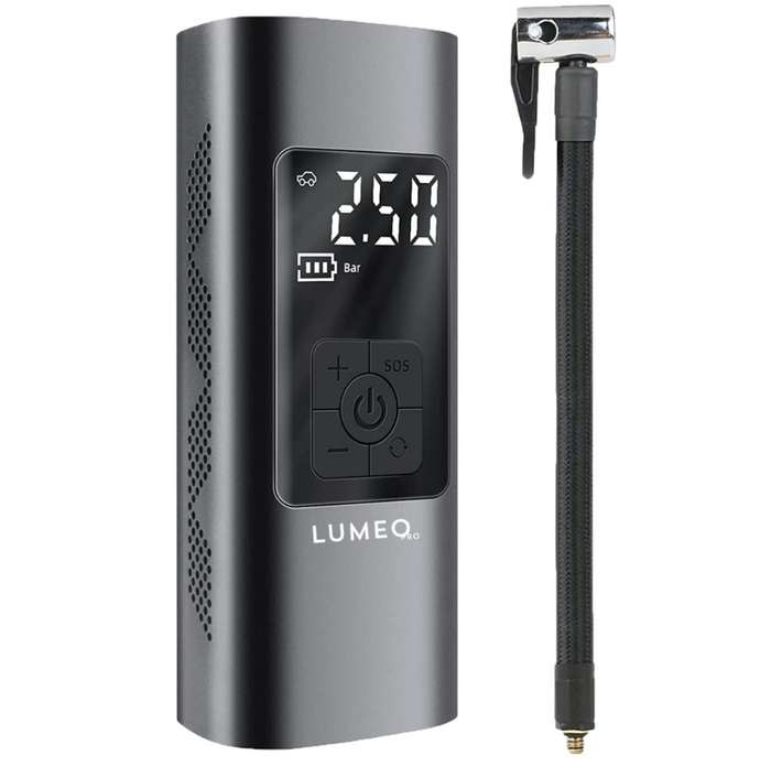 Lumeo Pro Smart Pump-Portable Air Compressor, 10 Bar Tyre Inflator