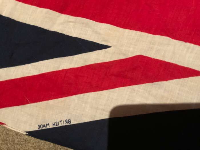 British cloth flag