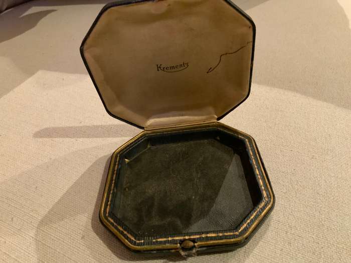 Vintage Krementz jewellery box