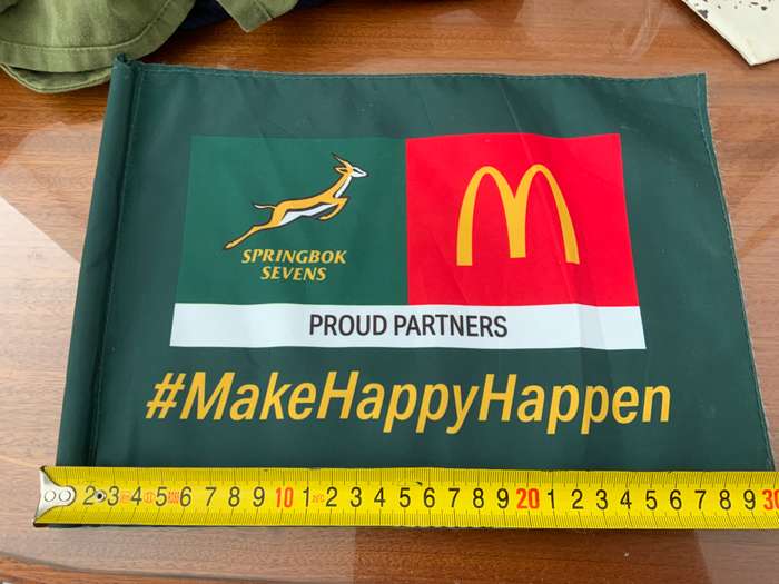 SA RUGBY SPRINGBOK SEVENS & Macs flag
