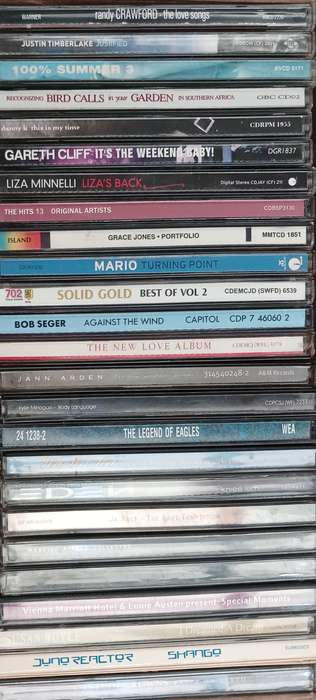 Collection of 25 music CDs