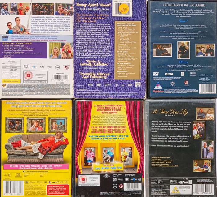 Collection of 4 TV Series DVD Sets (10 discs)