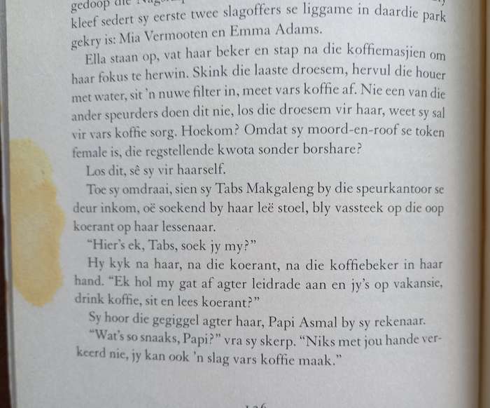 Chris Karsten, Die Afreis van Abel Lotz