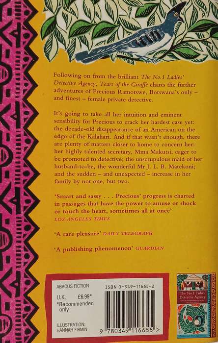 Alexander McCall Smith, Tears of the Giraffe