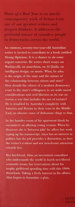 JM Coetzee, Diary of a Bad Year