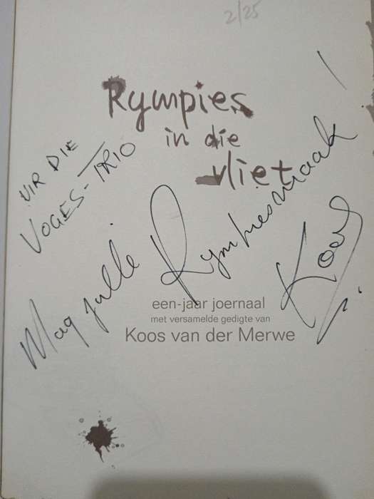 Rympies in die Vliet by Koos van der Merwe