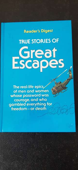 True Stories of Great Escapes by Reader's Digest - Set of 2 books, Vol 1 & 2