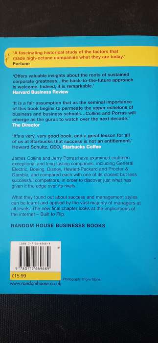 Built to Last by James C. Collins and Jerry I. Porras (3rd Edition)