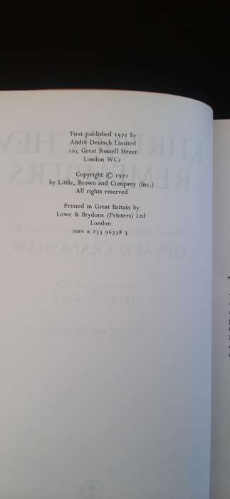 Khrushchev Remembers translated by Strobe Talbott, Introduction by Edward Crankshaw (First Edition)