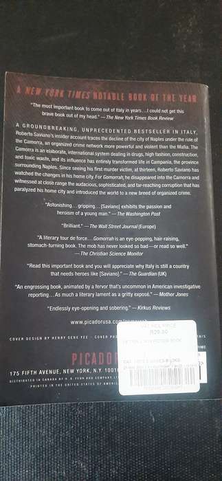 Gomorrah by Roberto Saviano