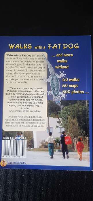 Walks with a Fat Dog by Peter and Maggie Slingsby (First Edition, First Impression)