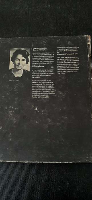 Cook and Enjoy It by S.J.A. de Villiers