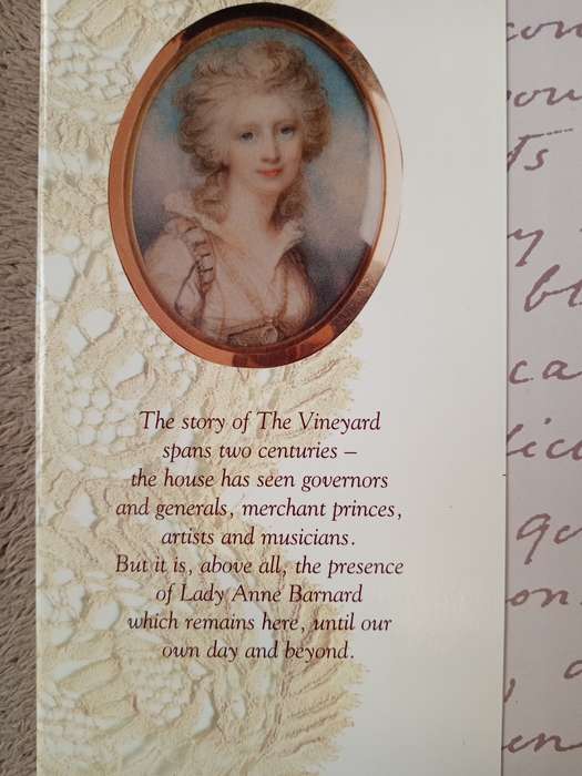 A History of The Vineyard Researched & written by Jill Baikoff