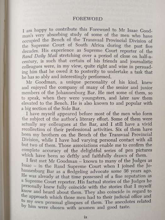 Judges I have known by Isaac Goodman
