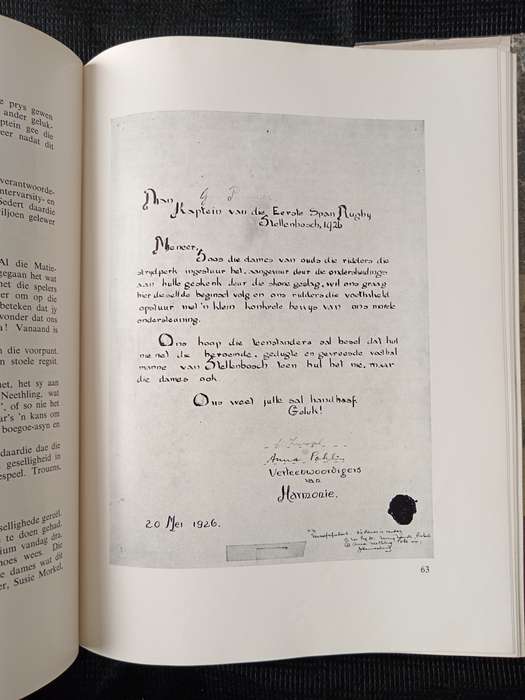 Met die Maaties op die Rugbyveld 1880-1995 Compiled by Danie Craven & Piet Jordaan