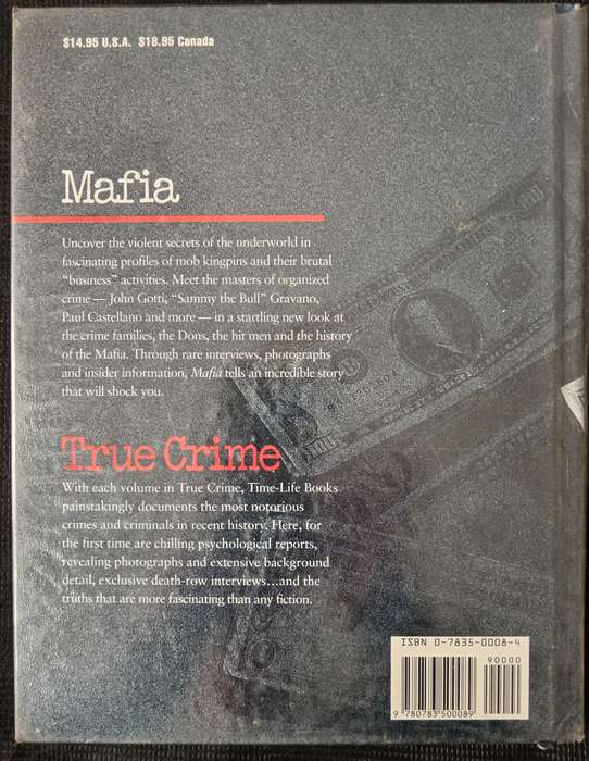 True Crime Mafia by The Editors of Time-Life Books