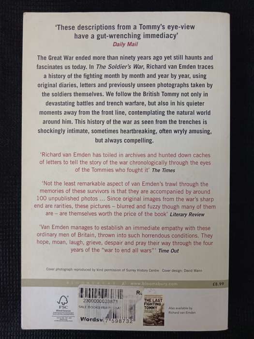The Soldier's War by Richard Van Emden