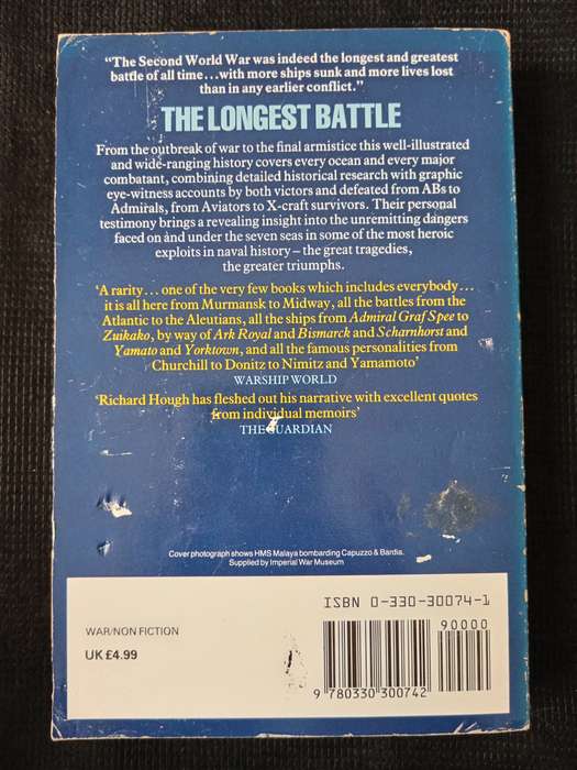 The Longest Battle by Richard Hough
