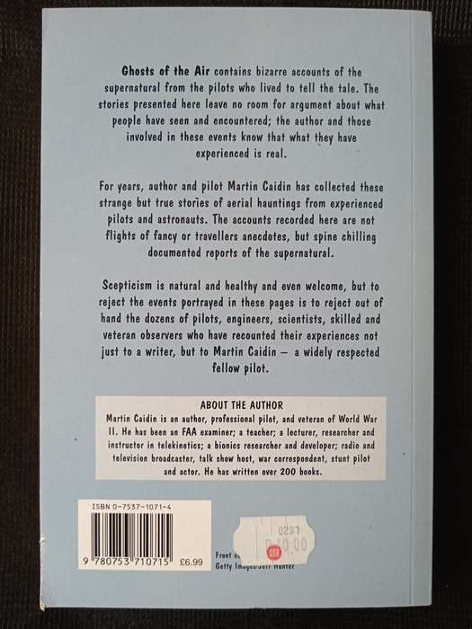 Ghosts of the Air by Martin Caidin Introduced y John Keel