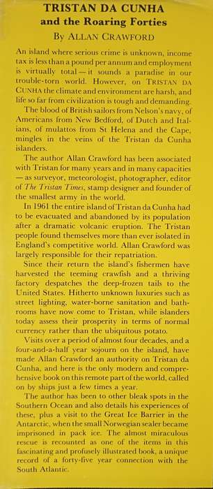 Tristan Da Cunha and the Roaring Forties by Allan Crawford