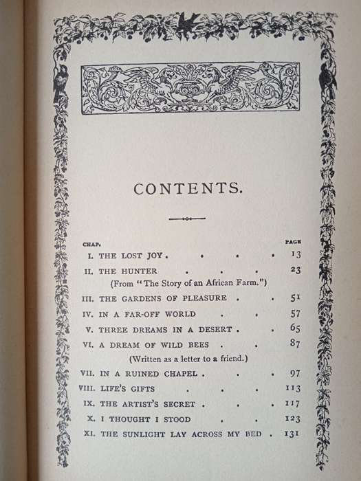 Dreams by Olive Schreiner
