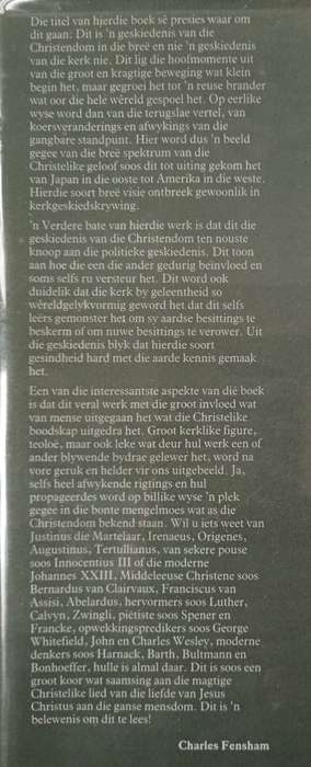 Die Geskiedenis van die Christendom