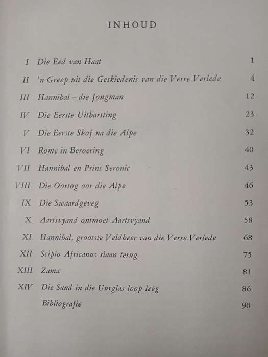 Hannibal Held van die Alpe by A P (Bertie) van Rensburg
