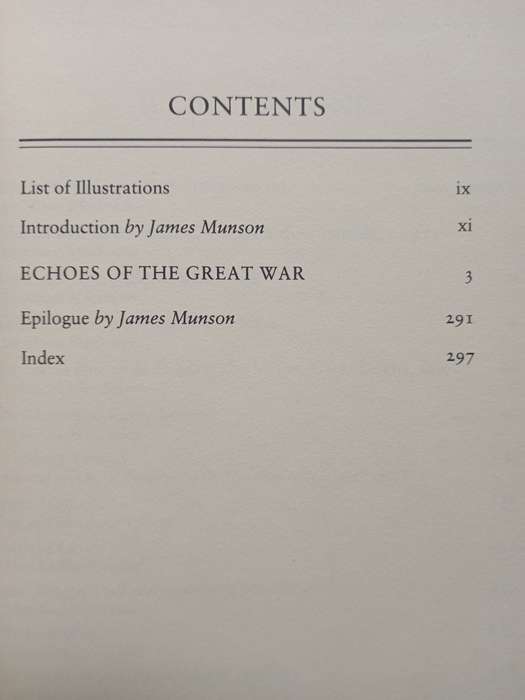 Echoes of The Great War by Andrew Clark
