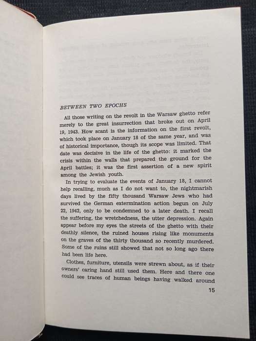 Between Tumbling Walls by Tuvia Borzykowski Translated from Yiddish by Mendel Kohansky
