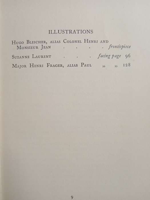 Colonel Henri's story by Hugo Bleicher