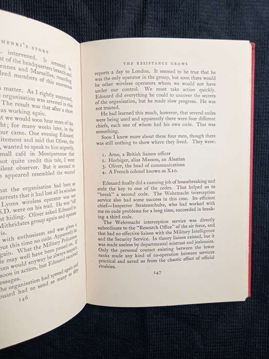 Colonel Henri's story by Hugo Bleicher