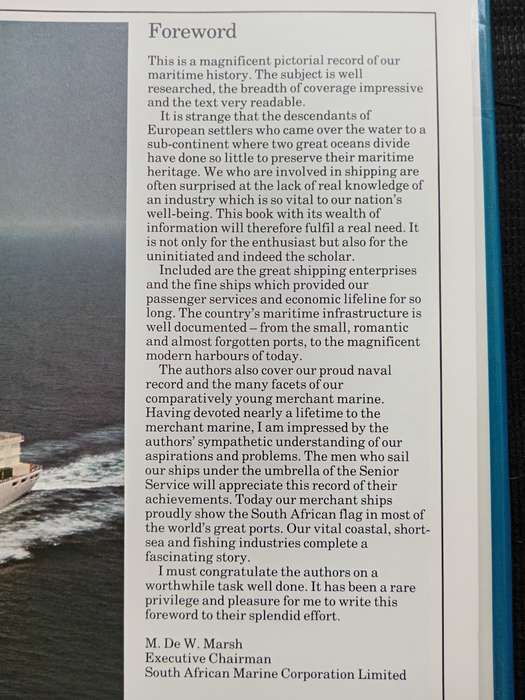 Maritime South Africa by Brian Ingpen & Robert Pabst