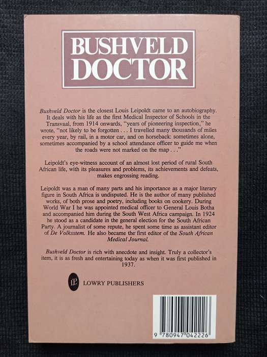 Bushveld Doctor by C Louis Leipoldt