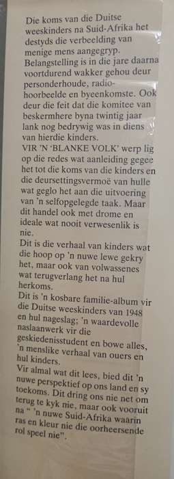 Die Verhaal van die Duitse weeskinders van 1948 by Werner van der Merwe