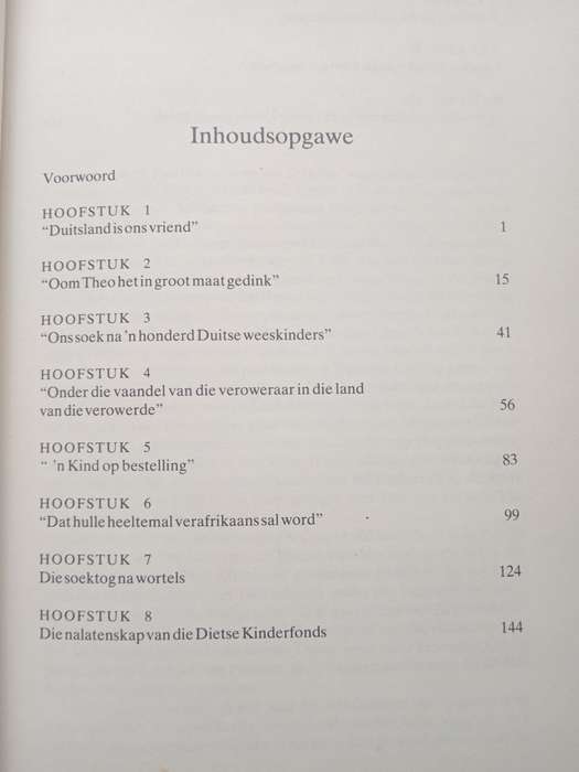 Die Verhaal van die Duitse weeskinders van 1948 by Werner van der Merwe