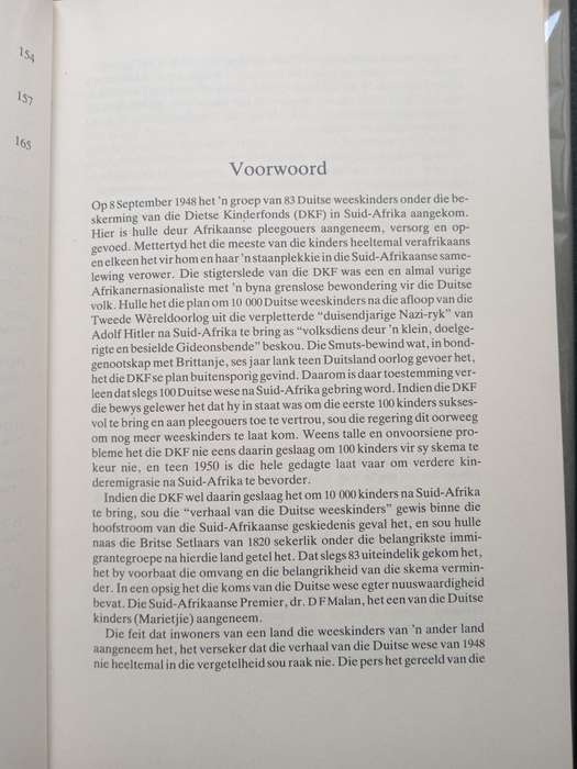 Die Verhaal van die Duitse weeskinders van 1948 by Werner van der Merwe