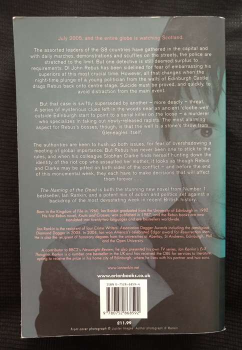 The Naming of the Dead by Ian Rankin