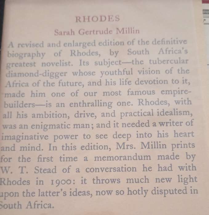 Rhodes by Sarah Gertrude Millin