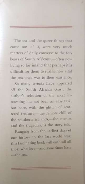 Swept by Wind and Wave by W L Speight