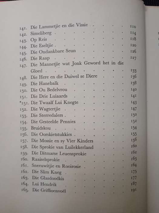Die Sprokies van Grimm by the brothers Grim Translated by Helen de Villiers